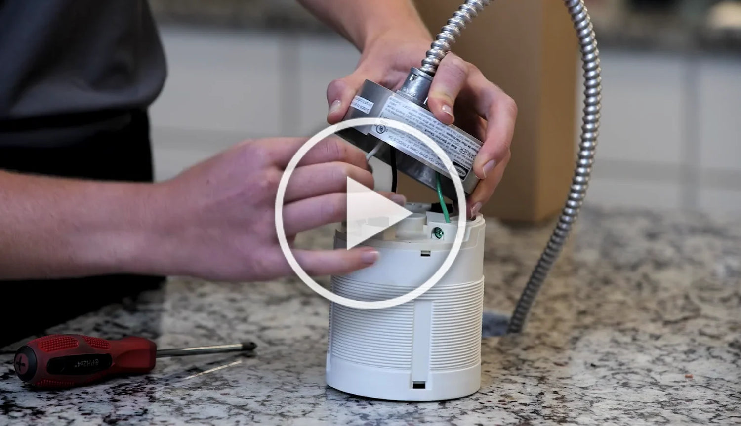 Installation Video of Hubbell Power Outlets