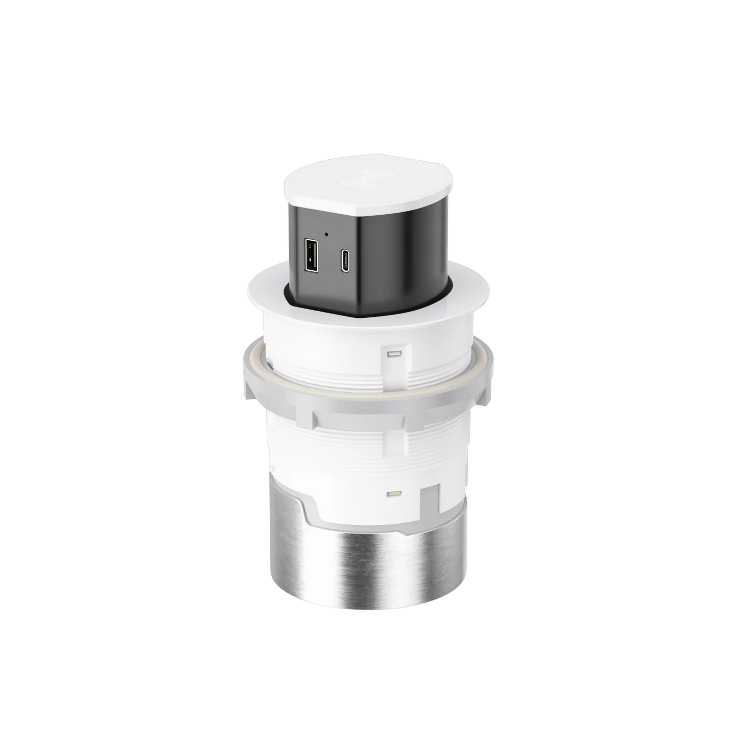 Hubbell Tri-Power Countertop Pop Up Receptacle
