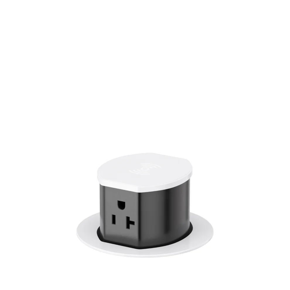Hubbell Tri-Power Countertop Pop Up Receptacle