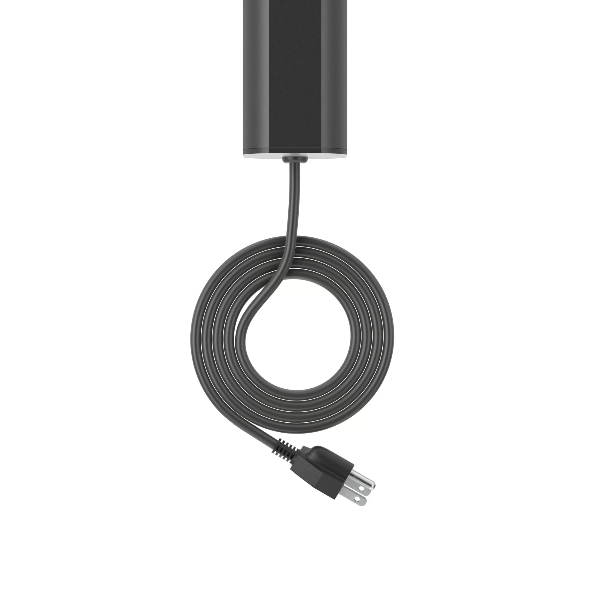 Cable and plug pop up outlet