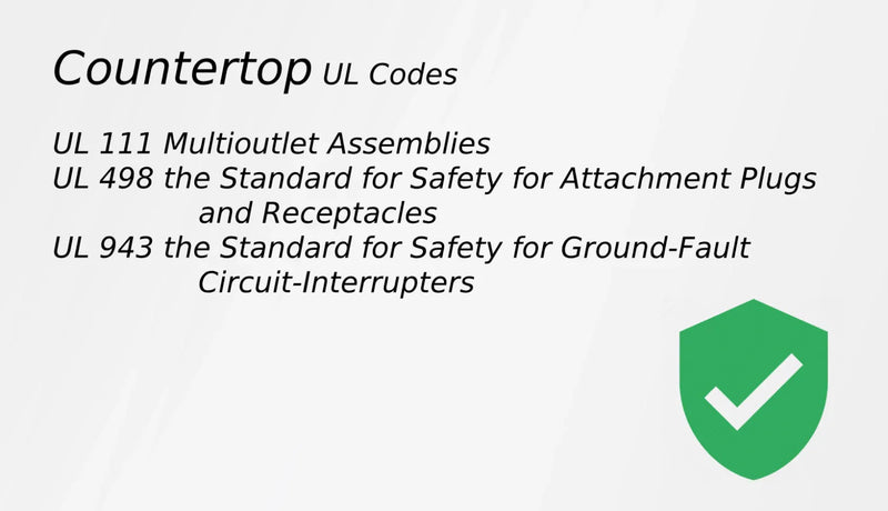 USA Electrical Code for Pop Up Outlets