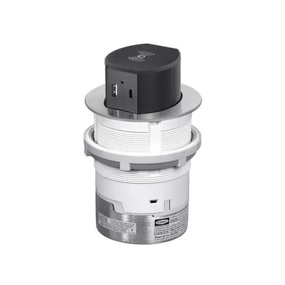Hubbell Tri-Power Countertop Pop Up Receptacle