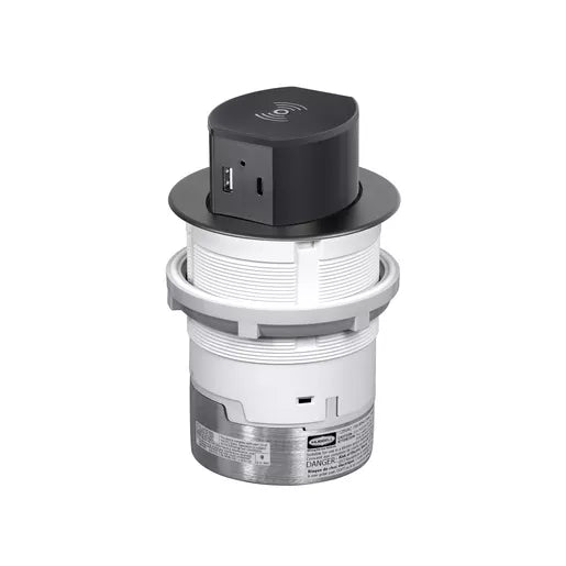 Hubbell Tri-Power Countertop Pop Up Receptacle