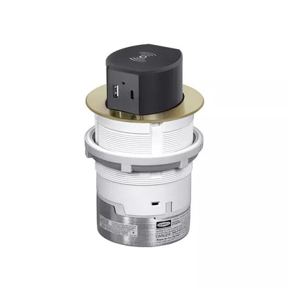 Hubbell Tri-Power Countertop Pop Up Receptacle
