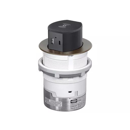 Hubbell Tri-Power Countertop Pop Up Receptacle