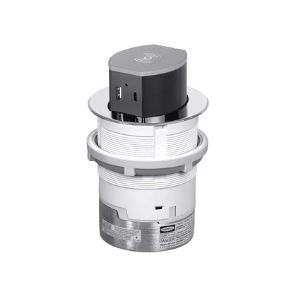 Hubbell Tri-Power Countertop Pop Up Receptacle