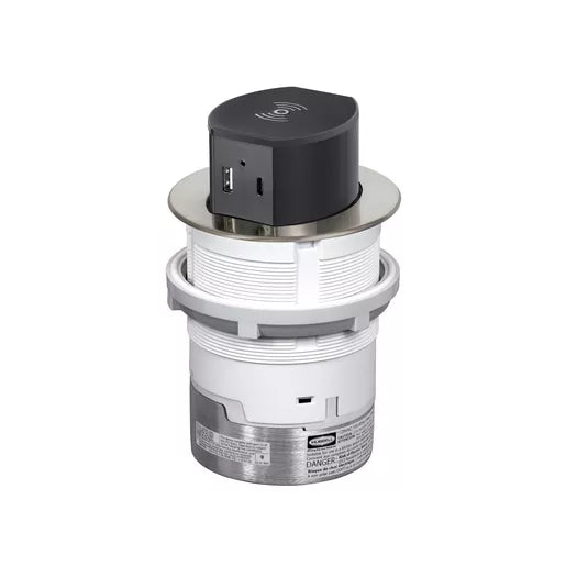Hubbell Tri-Power Countertop Pop Up Receptacle
