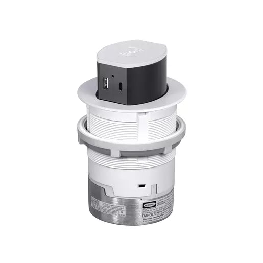 Hubbell Tri-Power Countertop Pop Up Receptacle
