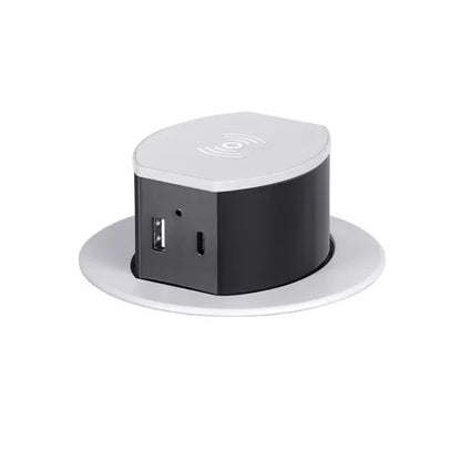 Hubbell Tri-Power Countertop Pop Up Receptacle
