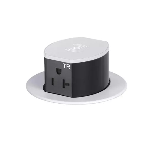 Hubbell Tri-Power Countertop Pop Up Receptacle