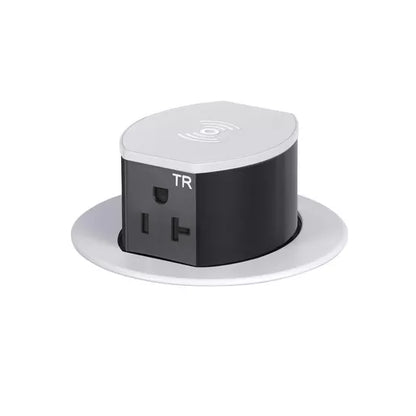 Hubbell Tri-Power Countertop Pop Up Receptacle