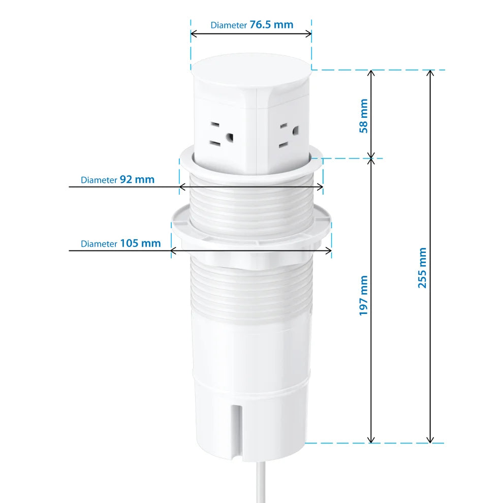 V15: Quad Sided Pop Up Outlet