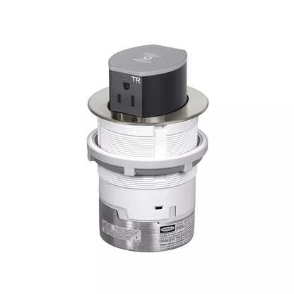 Hubbell Tri-Power Countertop Pop Up Receptacle