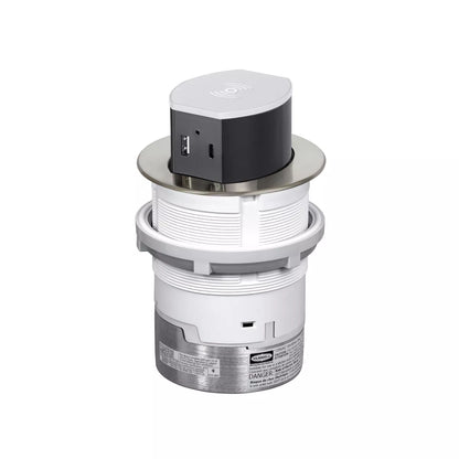 Hubbell Tri-Power Countertop Pop Up Receptacle