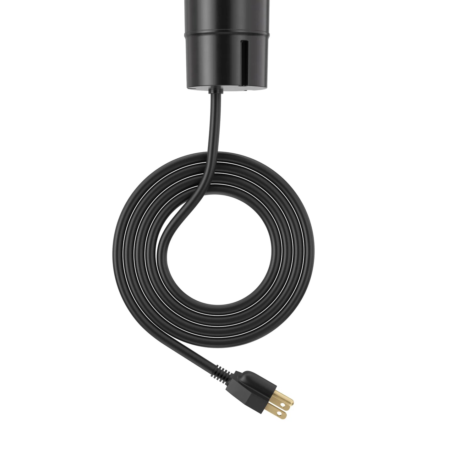 V15: Quad-Sided Black Pop Up Outlet with USB and Qi