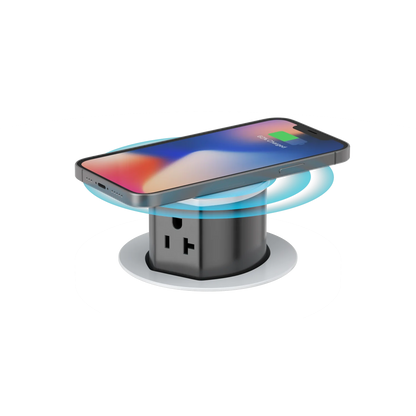 Hubbell Tri-Power Countertop Pop Up Receptacle