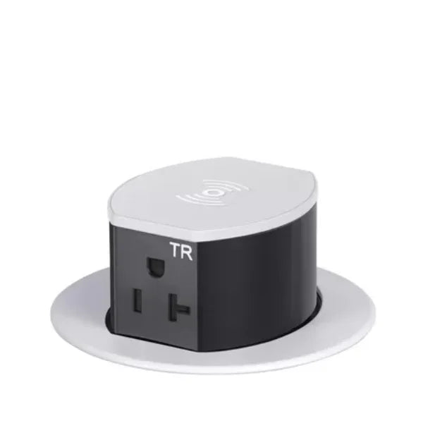 Hubbell Tri-Power Countertop Pop Up Receptacle