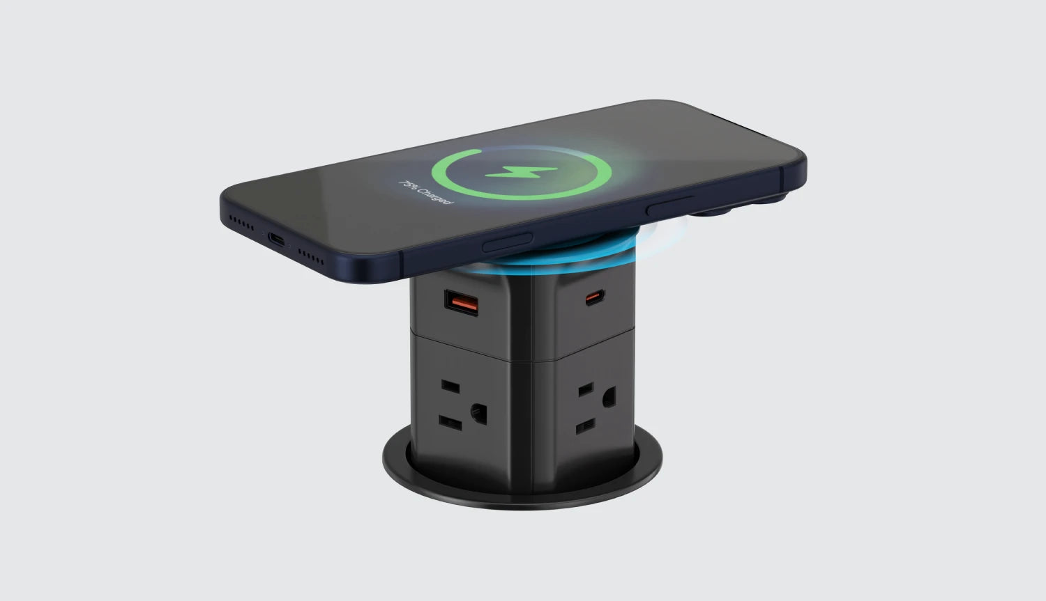 Wireless Charging on the V15 Pop Up Outlet